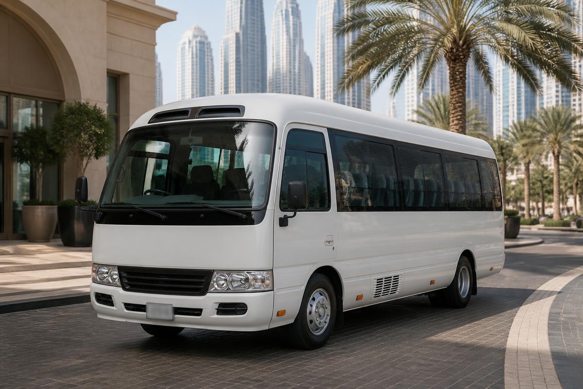 20–24 Seat Minibus with driver in Dubai