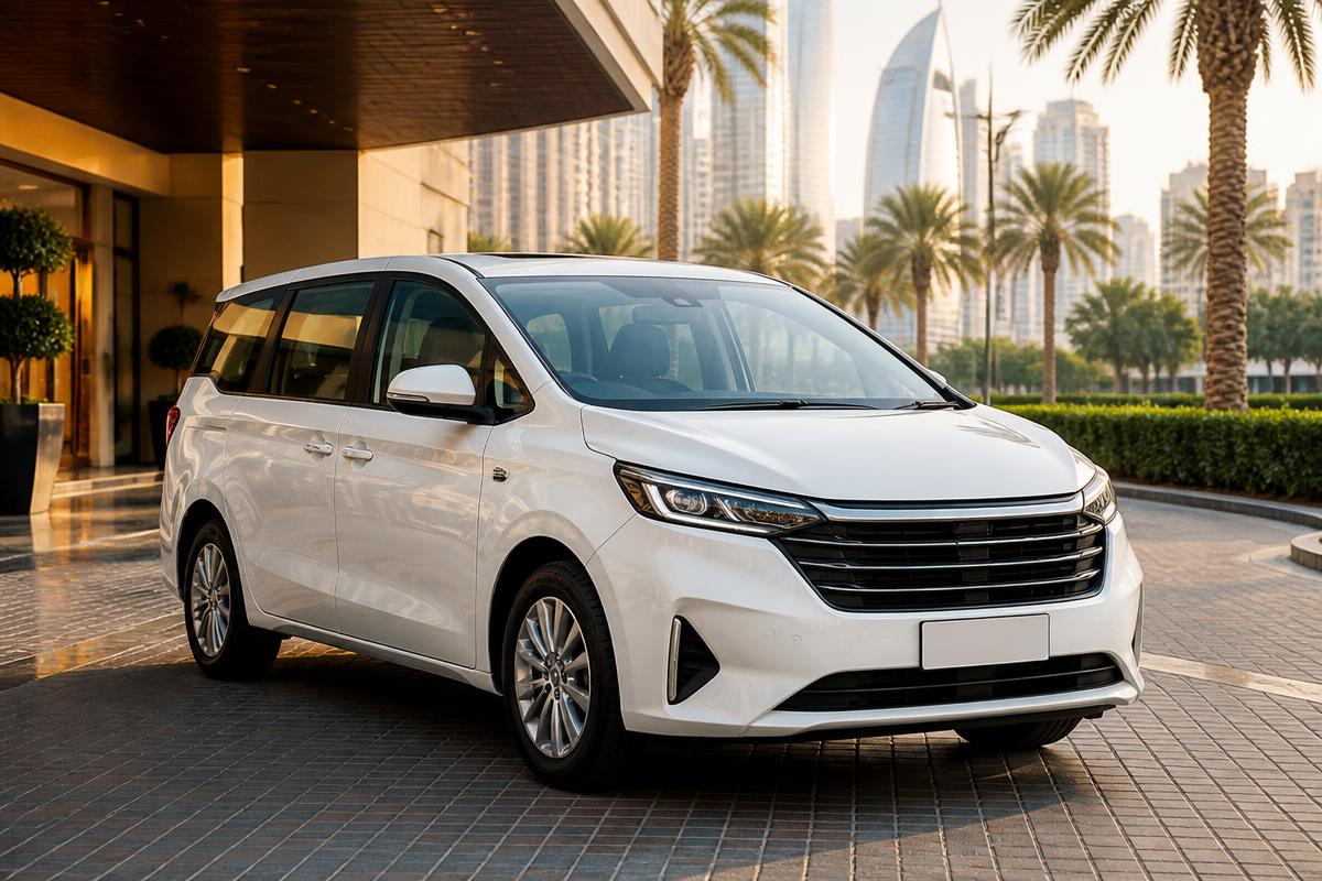 7-Seater Family Car with driver in Dubai
